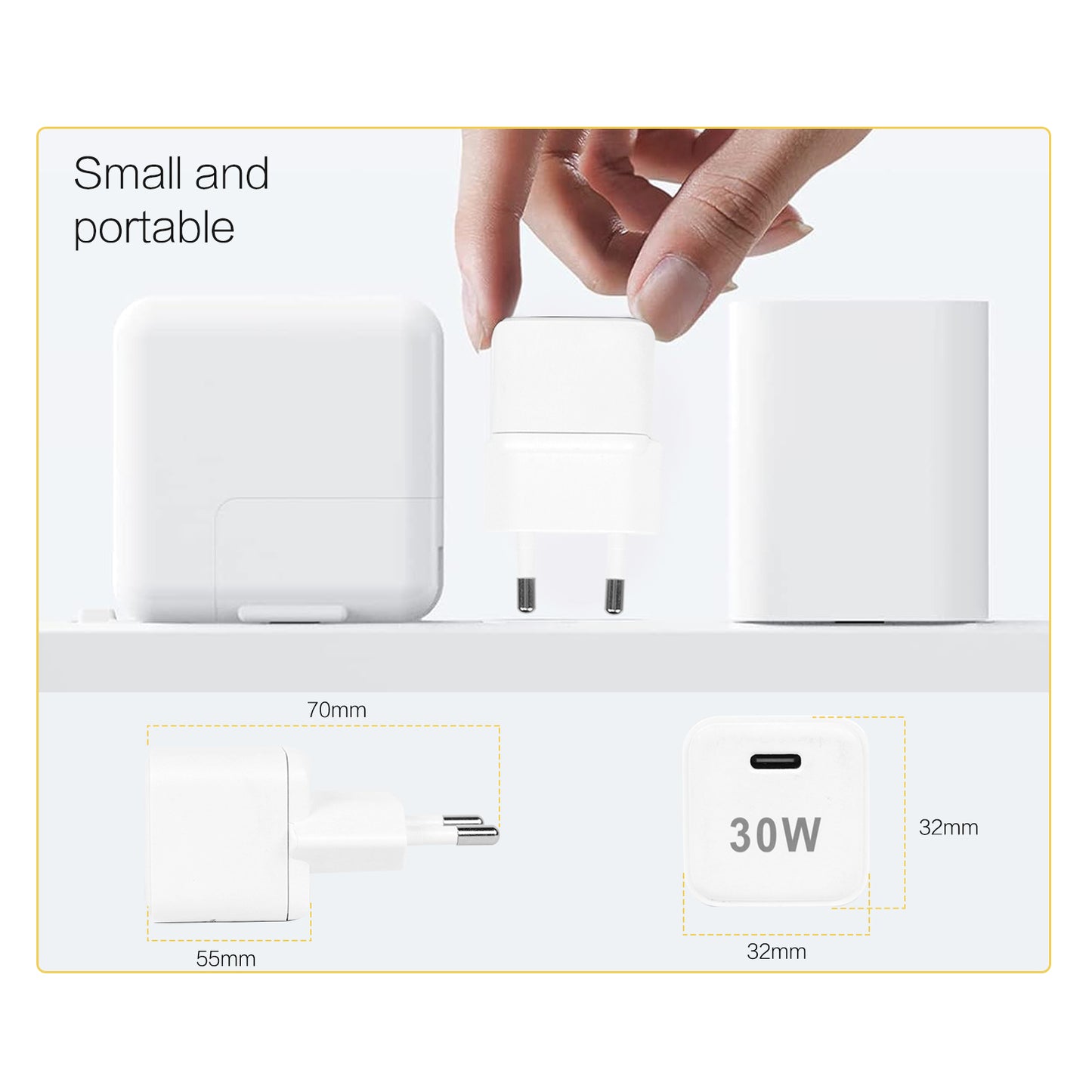GaN 30W Wall Charger S-TR-232K/E