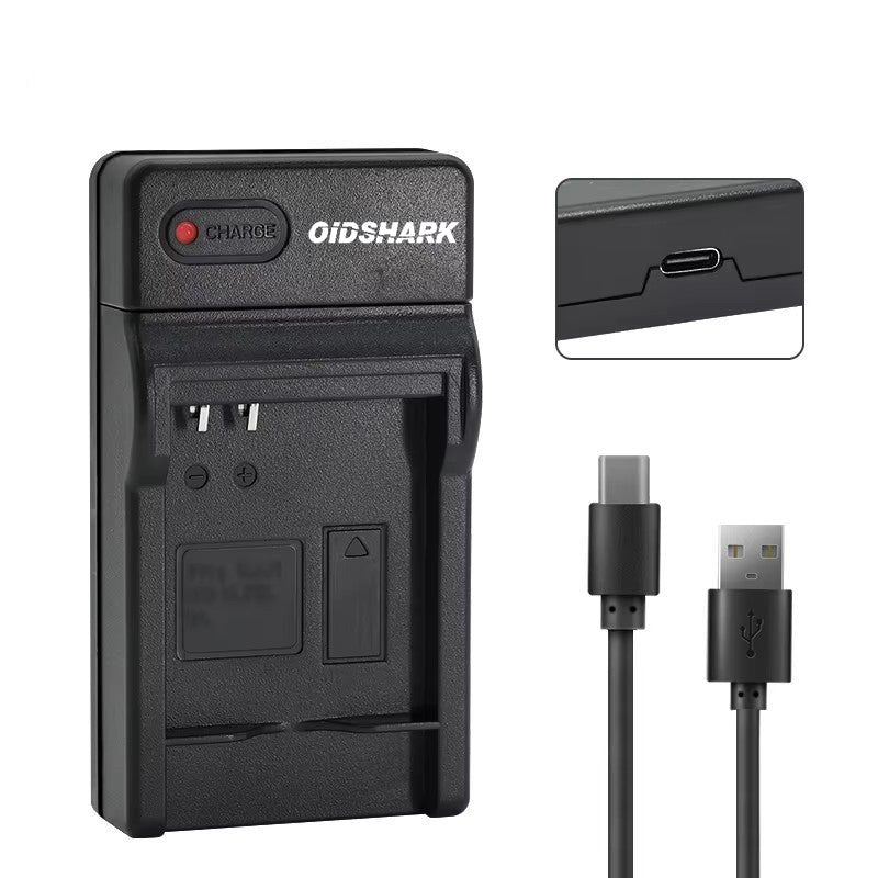 OLDSHARK Charger For Canon Camera Battery USB Type-C Port Charger