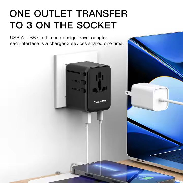 OLDSHARK 12W Fast Charge Type C Output Wall Charger