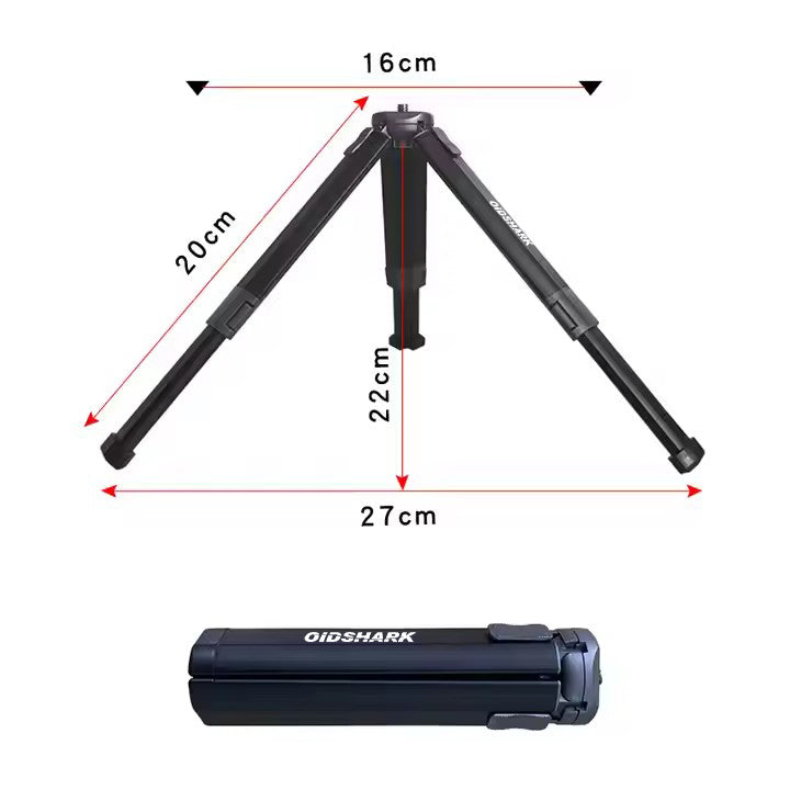 OLDSHARK Extendable & Portable Tabletop Mini Tripod